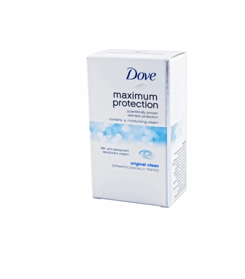 DOVE ANTIPERSPIRANT STICK 45ML MAXPRO ORIGINAL CLEAN